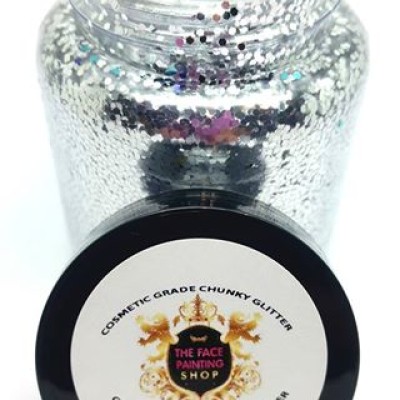 Chunky Glitter Pure Silver 50g